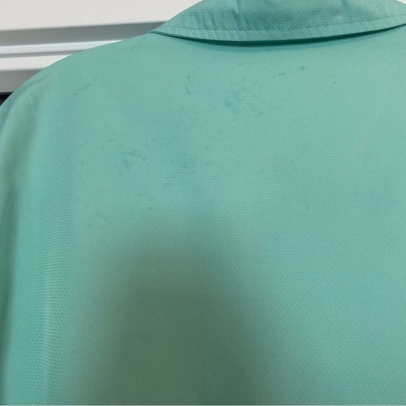 Field & Stream Men's Latitude Fishing Long Sleeve Shirt Ocean Green  XL - Picture 6 of 6